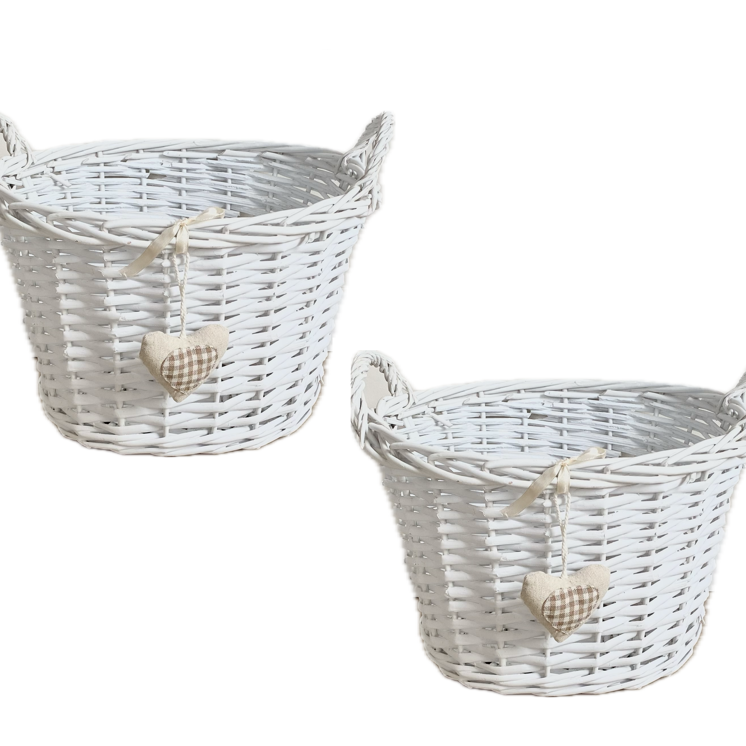 Image of Oval Deep Shabby Chic Wicker Kitchen&hellip;