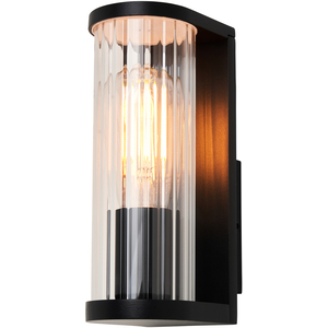 Portia Outdoor Ribbed Wall Light