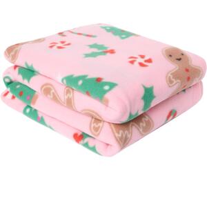 Gingerbread Man Polar Fleece Throw