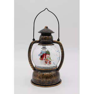 Christmas Snowman Snow Globe Decoration