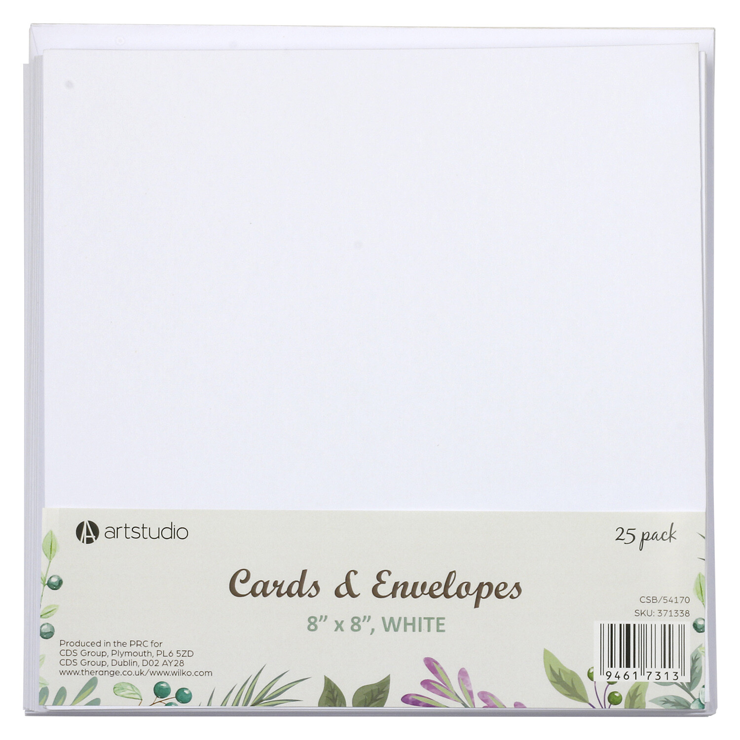 Cards and Envelopes Pack - White, Kraft and Ivory