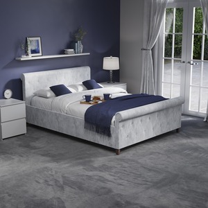 Vida Designs Vittorio Fabric Bed Frame