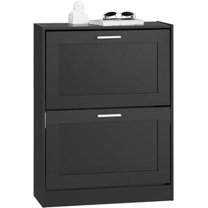 2 Flip-drawers Shoe Cabinet
