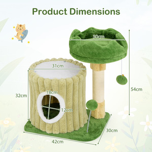 Cute Cat Tree Modern Small Cat Tower
