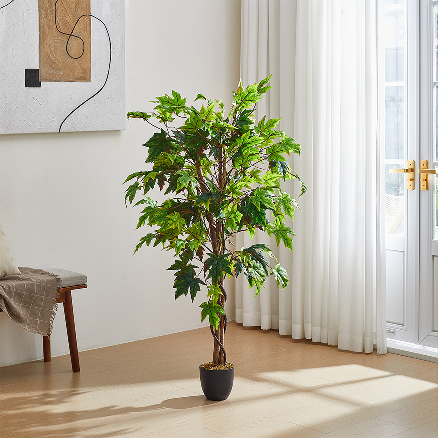 Decorative Maple Decorative Artificial Maple Tree with Pot