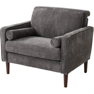 Stylish Upholstered Single Sofa Armchair