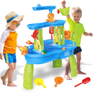 Sand and Water Beach Table Toy Set