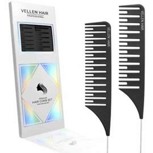 Weave Tail Comb Set of 2