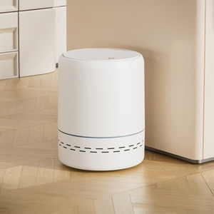 Lifeideas Cylindrical Flip-Top Bin