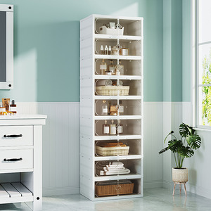 Foldable Shoe Cabinet with Doors
