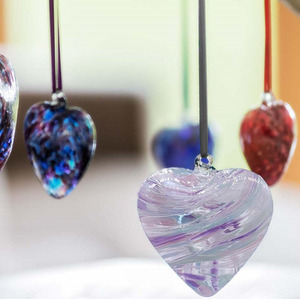 8cm Friendship Heart  Pearl
