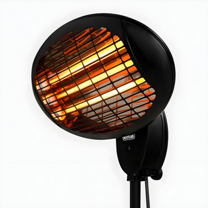 2kW IPX4 Electric Quartz Bulb Patio Heater - 3 Power Settings