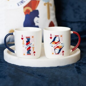 Royal Couple Mug Set For Him And Her