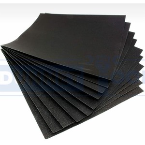 10Pc 9 x 10 Inch Wet And Dry Sandpaper
