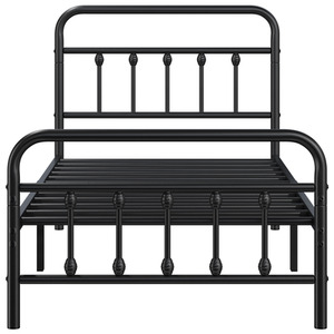 Black / Single Yaheetech Vintage Metal Bed Frame shot 10695260
