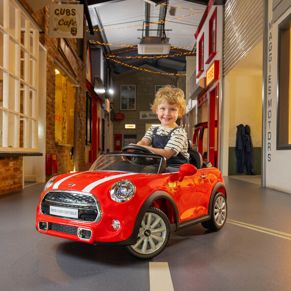 Xootz Mini Cooper Convertible Electric Ride-On Car