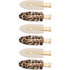 Pack of 6 Acrylic Hair Clips