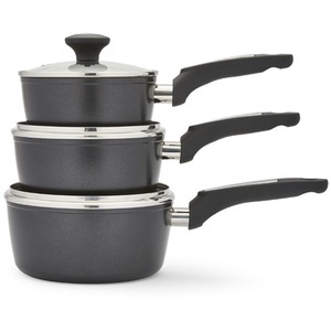 Morphy Richards 3 Piece Forged Aluminum Pan Set