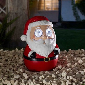 Christmas Solar Blinkin Santa Light