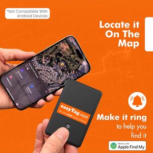 Black easyTag Wallet Tracker Card (iOS Only) shot 11236149