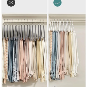 Meatl Trousers Hangers, Non-Slip Hangers, 20 Pack