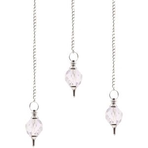 Facted Gemstone Pendulum Rock Quartz