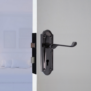 Ashford Key Lock Scroll Lever Door Handles