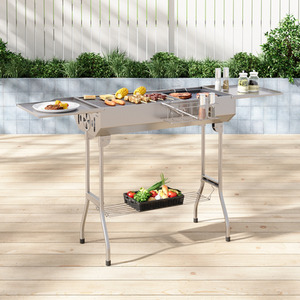 Darphe Outdoor Folding Charcoal Barbecue Grill