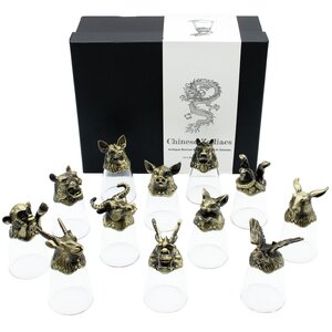 Forest Mystical Creatures GiftSet of Glasses