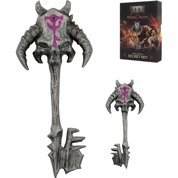 DOOM The Dark Ages Limited Edition Replica Secret Key