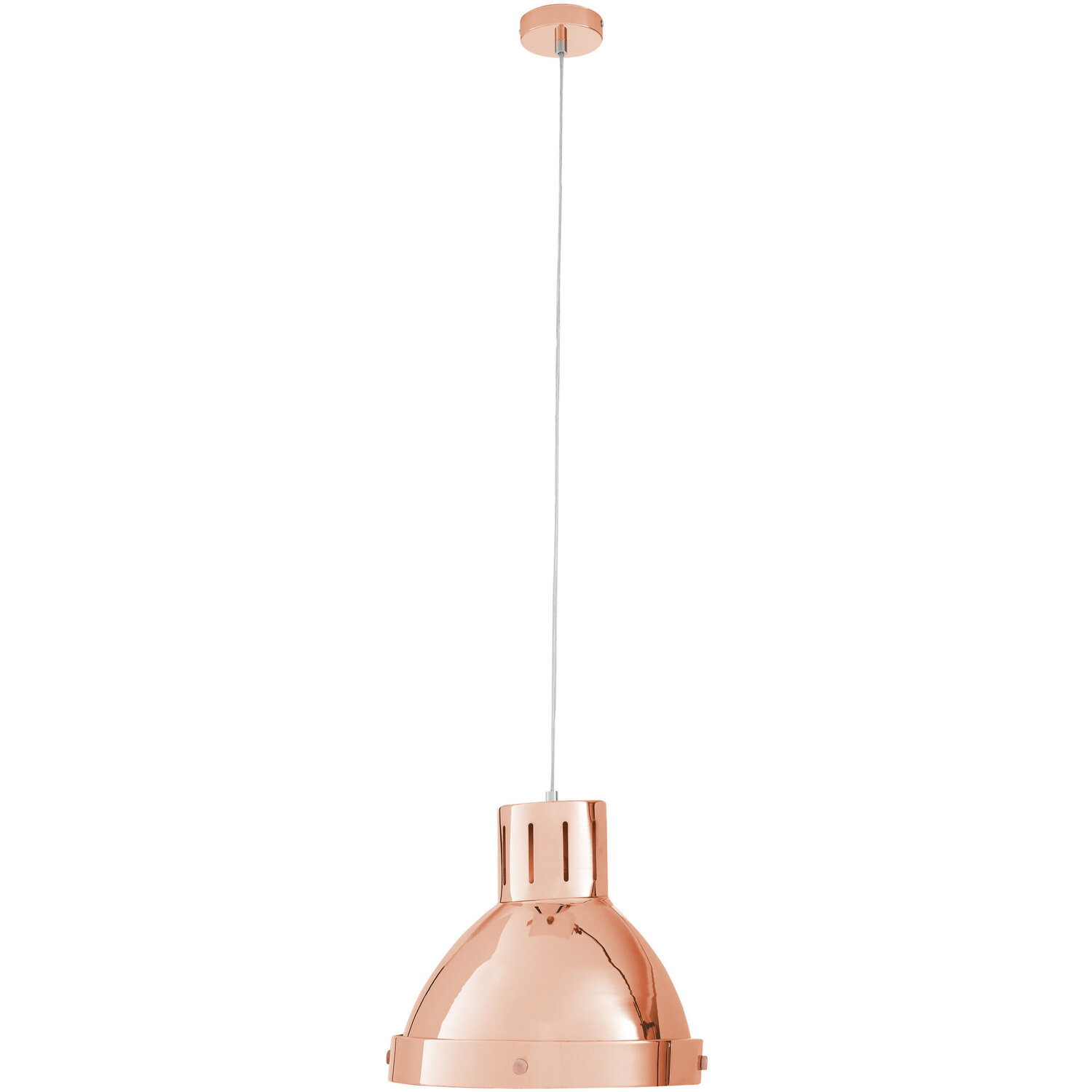 Jasper Metal and Copper Pendant Light - Gold