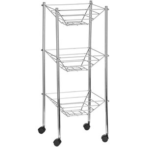 Mara 3 Tier Storage Cart with Wheels