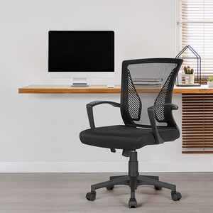 Set of 2 Ergonomic Mid-back Office Chair