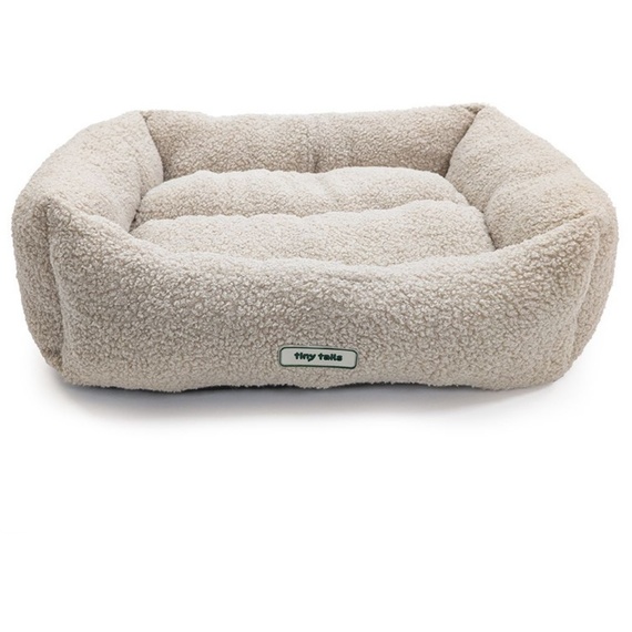 HugglePets Tiny Tails Teddy Bear Puppy Lounger - Large