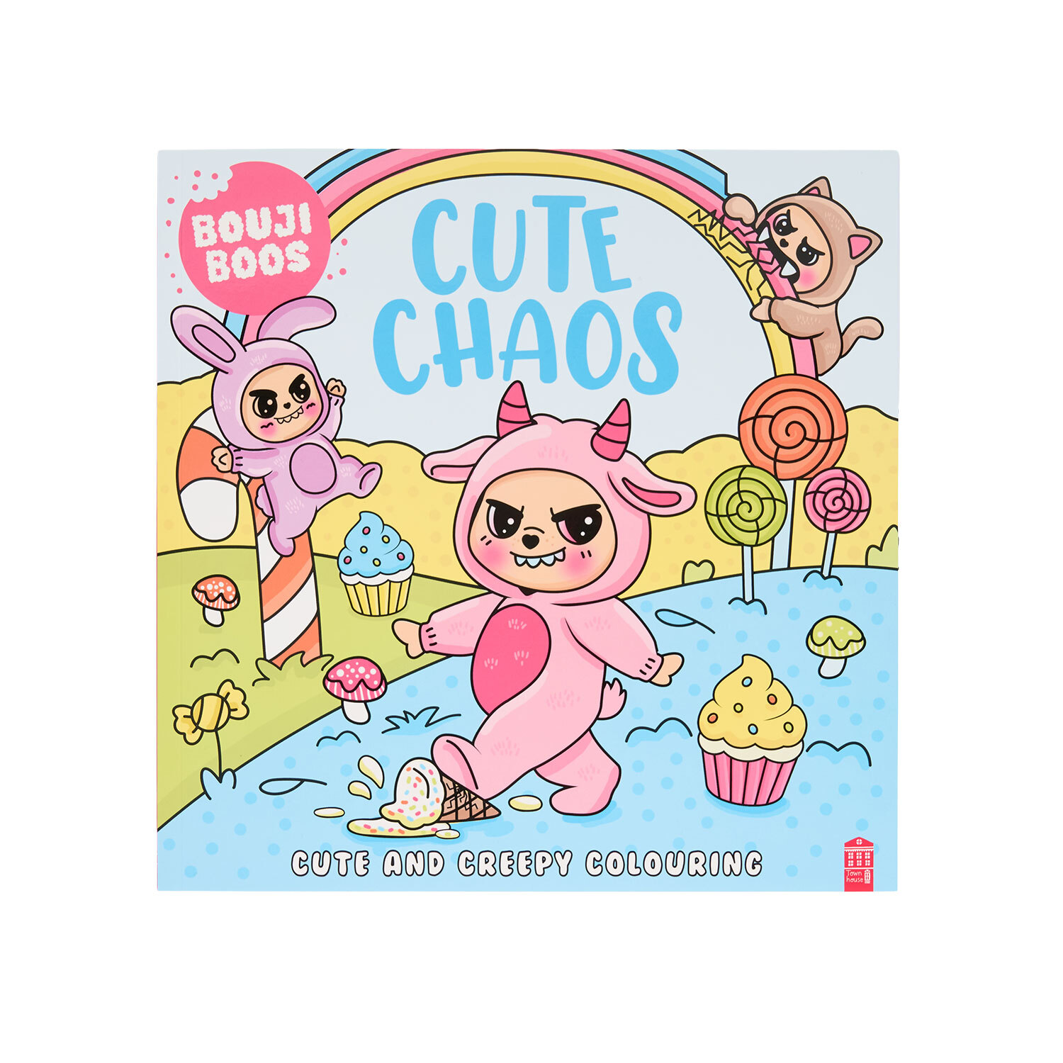 Bouji Boos Cute Chaos Colouring Book