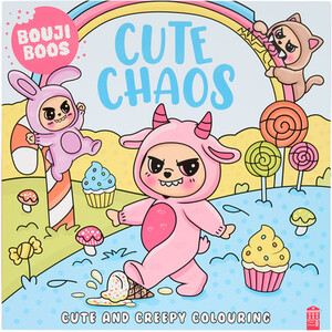Bouji Boos Cute Chaos Colouring Book