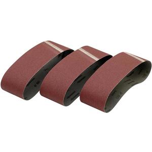 DEWALT Sanding Belt 533 x 75mm 80G Pack of 3