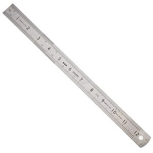Stanley Tools 64R Rustless Rule 300mm / 12In