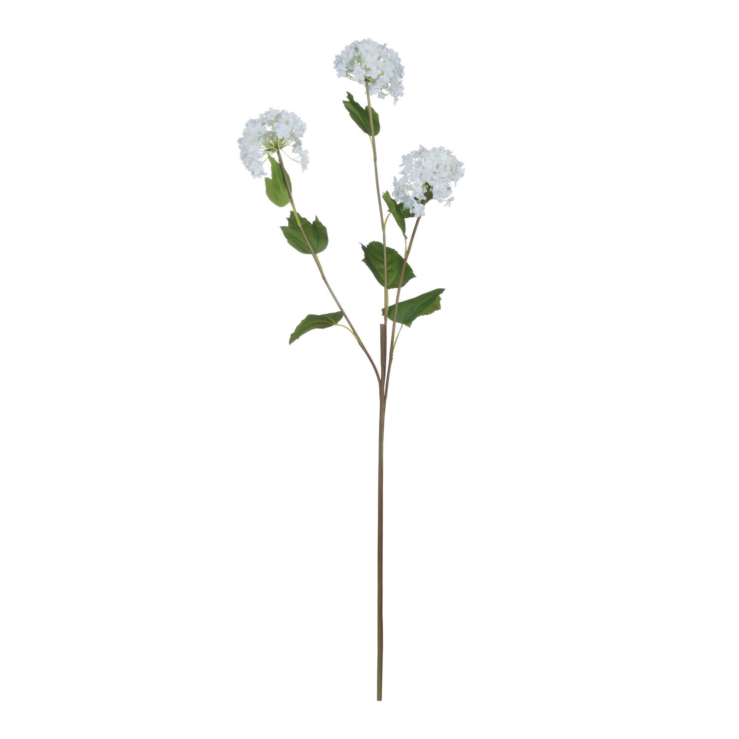Hill Interiors Artificial Viburnum Opulus - White/Green