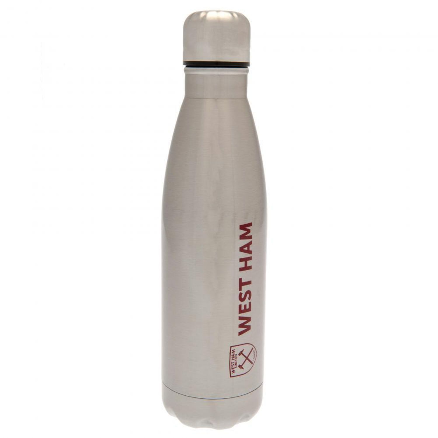 West Ham United Fc Thermal Flask - Silver