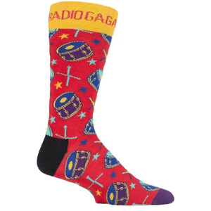 1 Pack Mens Official Licensed Queen Novelty Socks