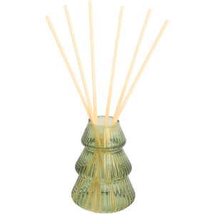 Spruce and Cedar Glass Tree Reed Diffuser
