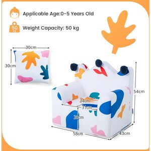 Padded Foam Kids Sofa Armchair