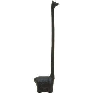 Fauna Black Finish Llama Toilet Roll Holder