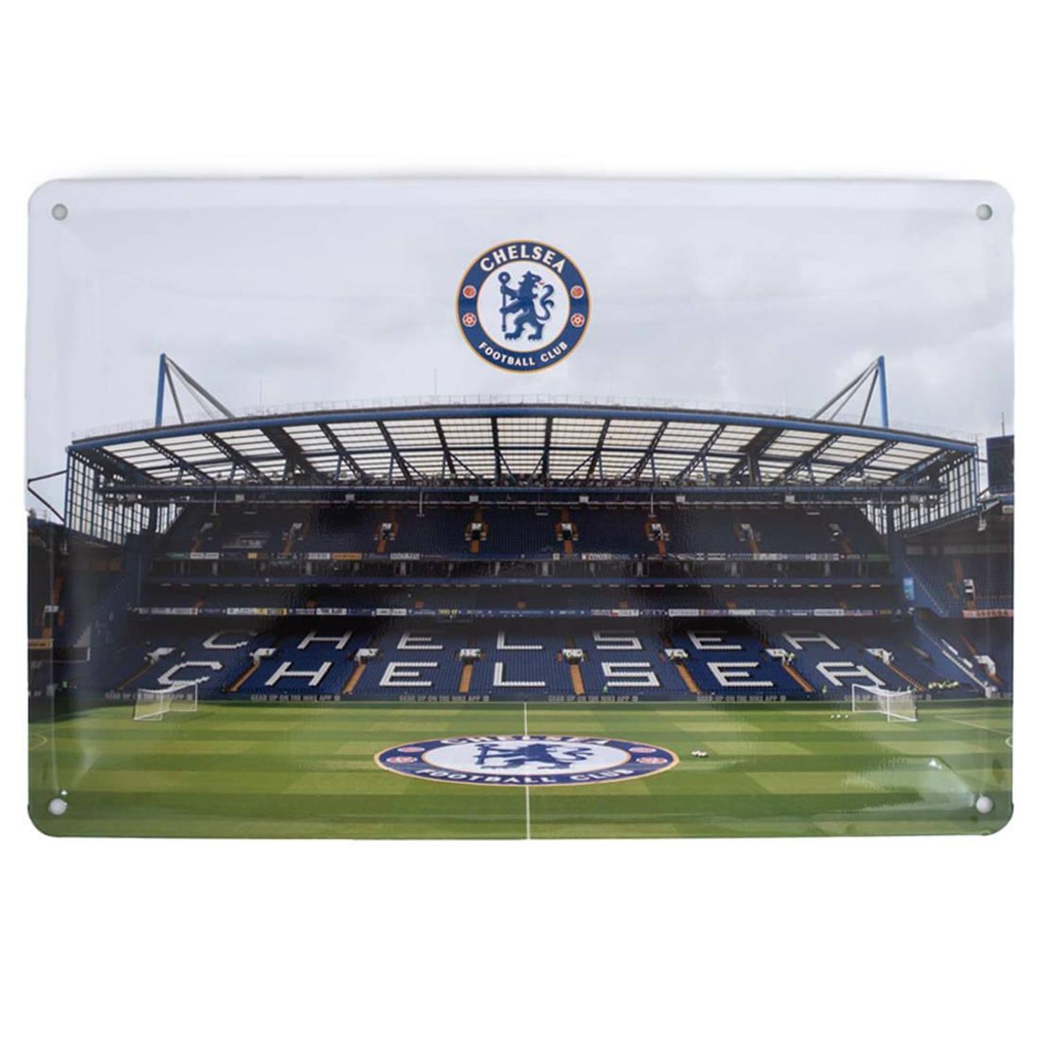 Chelsea Fc Unisex Mid Blue Stadium Sign Pack Of 2 In - Image 2