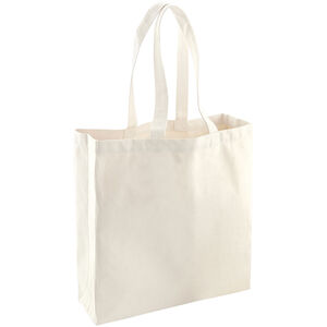 Westford Mill Fairtrade Cotton Classic Tote Shopping Bag (Pack of 2)