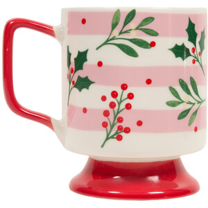 Xmas Scene Footed Mug