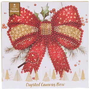 Crystal Canvas Painting Bow Kit