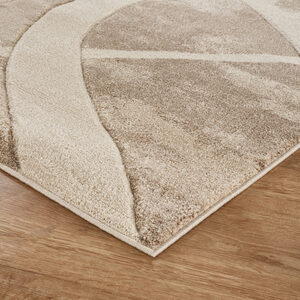 Santiago Modern Abstract Geometric Carved Rugs Living Room Dynamic Design Area Rug