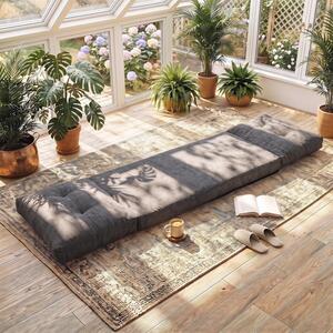 5 Level Adjustable Gaming Lazy Lounger-White